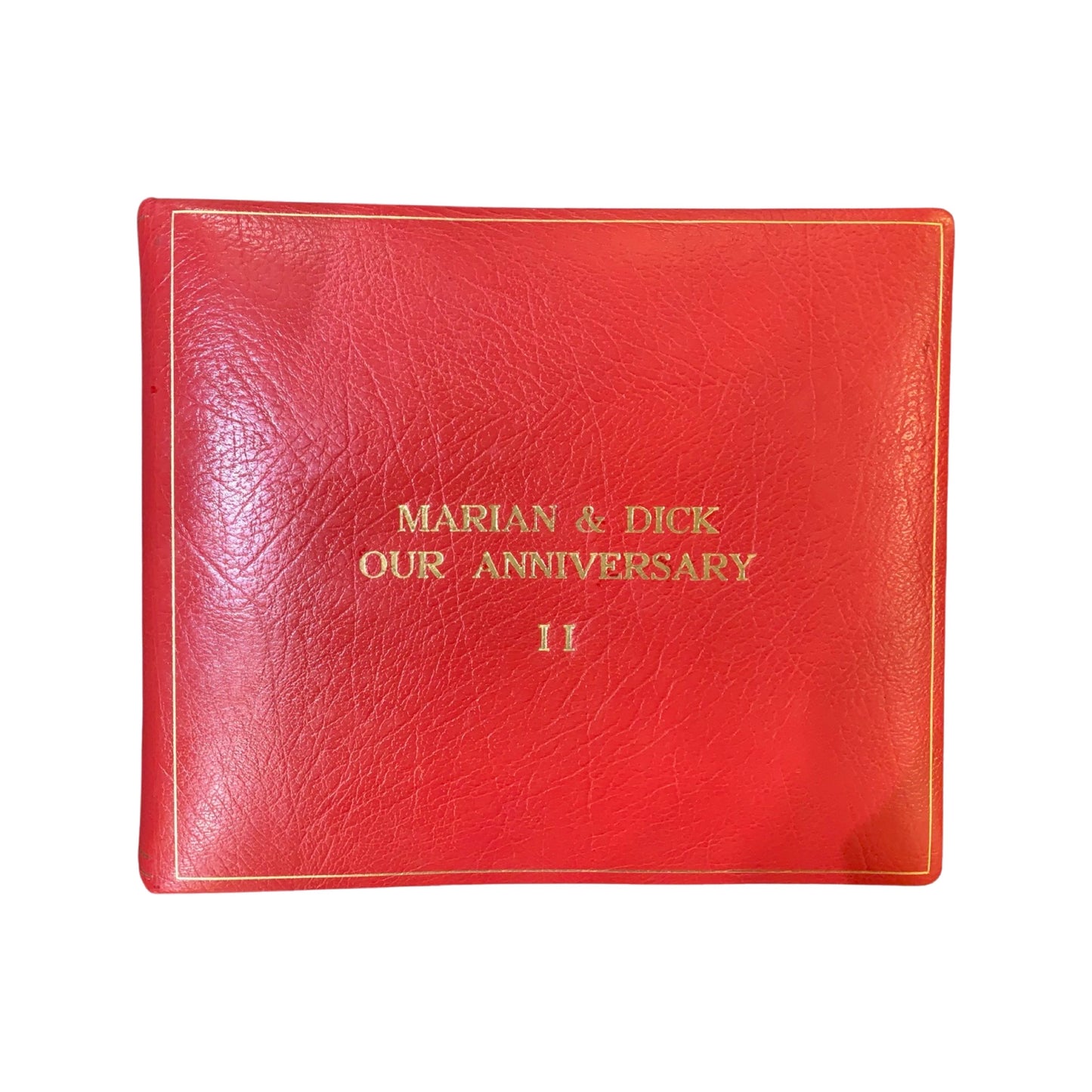 Leatherbound Photo Album | Embossed Calf Leather | Thick Pages | 10" x 12" | Horizontal | No.PA3A