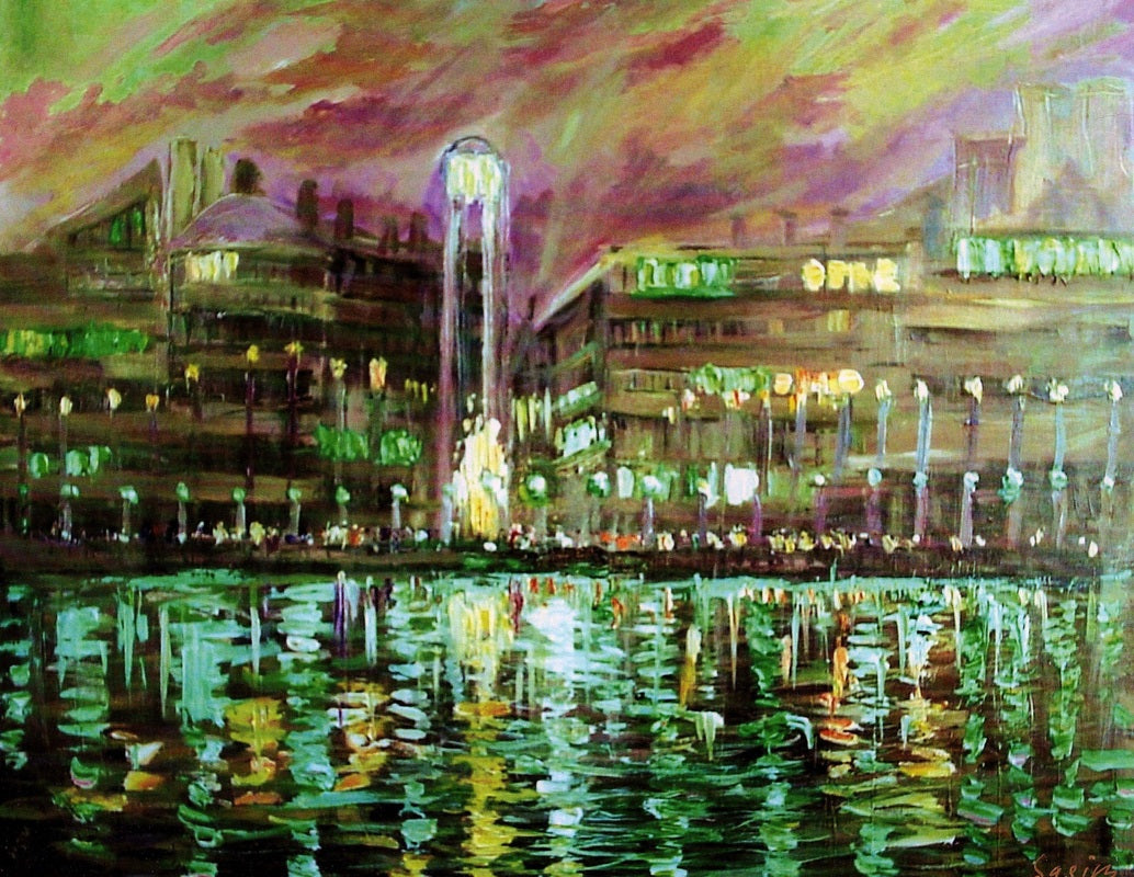 Special Commission | Original Oil and Acrylic Painting on Canvas | Custom Message | Unique Gift of Art