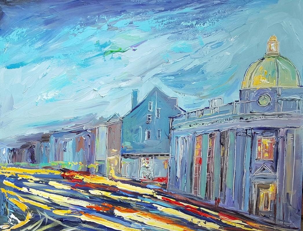 Special Commission | Original Oil and Acrylic Painting on Canvas | Custom Message | Unique Gift of Art