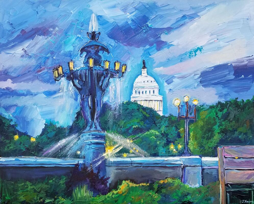 Special Commission | Original Oil and Acrylic Painting on Canvas | Custom Message | Unique Gift of Art