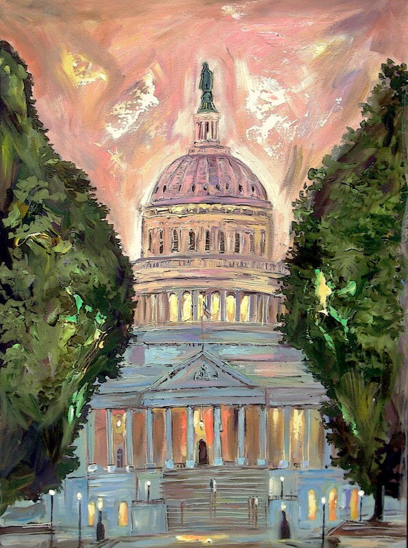 Special Commission | Original Oil and Acrylic Painting on Canvas | Custom Message | Unique Gift of Art