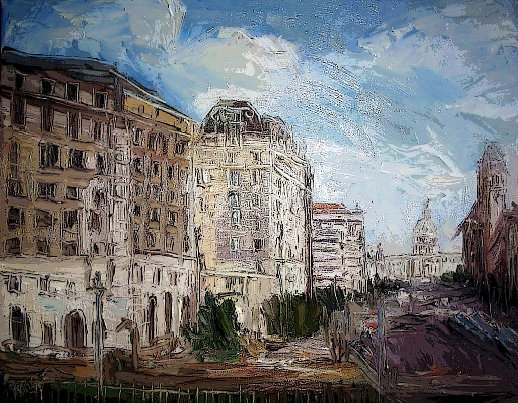 Special Commission | Original Oil and Acrylic Painting on Canvas | Custom Message | Unique Gift of Art
