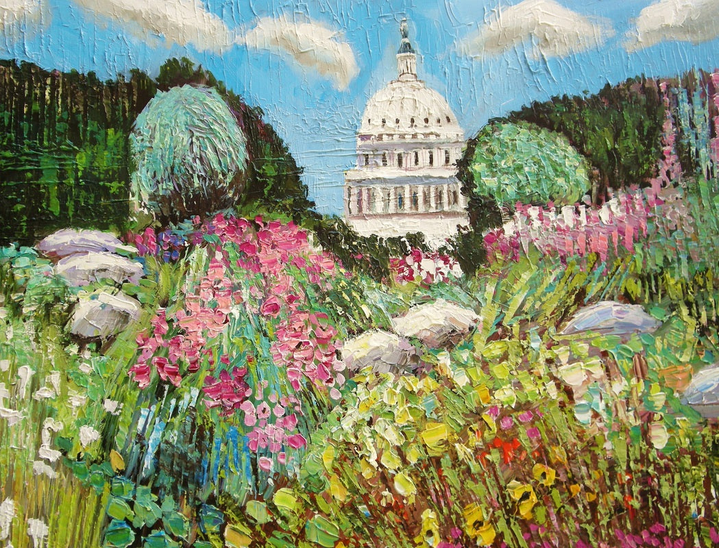Special Commission | Original Oil and Acrylic Painting on Canvas | Custom Message | Unique Gift of Art