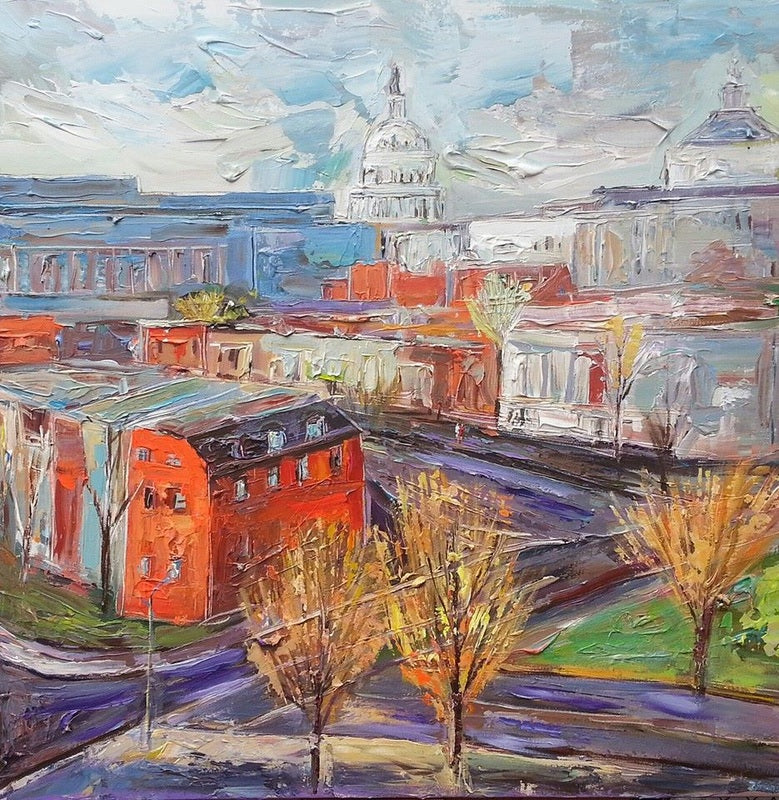 Special Commission | Original Oil and Acrylic Painting on Canvas | Custom Message | Unique Gift of Art