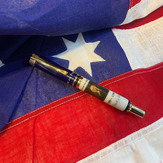 Bespoke Luxury Pens | Patriotic American Fountain Pen | THE GEORGE WASHINGTON FOUNTAIN PEN