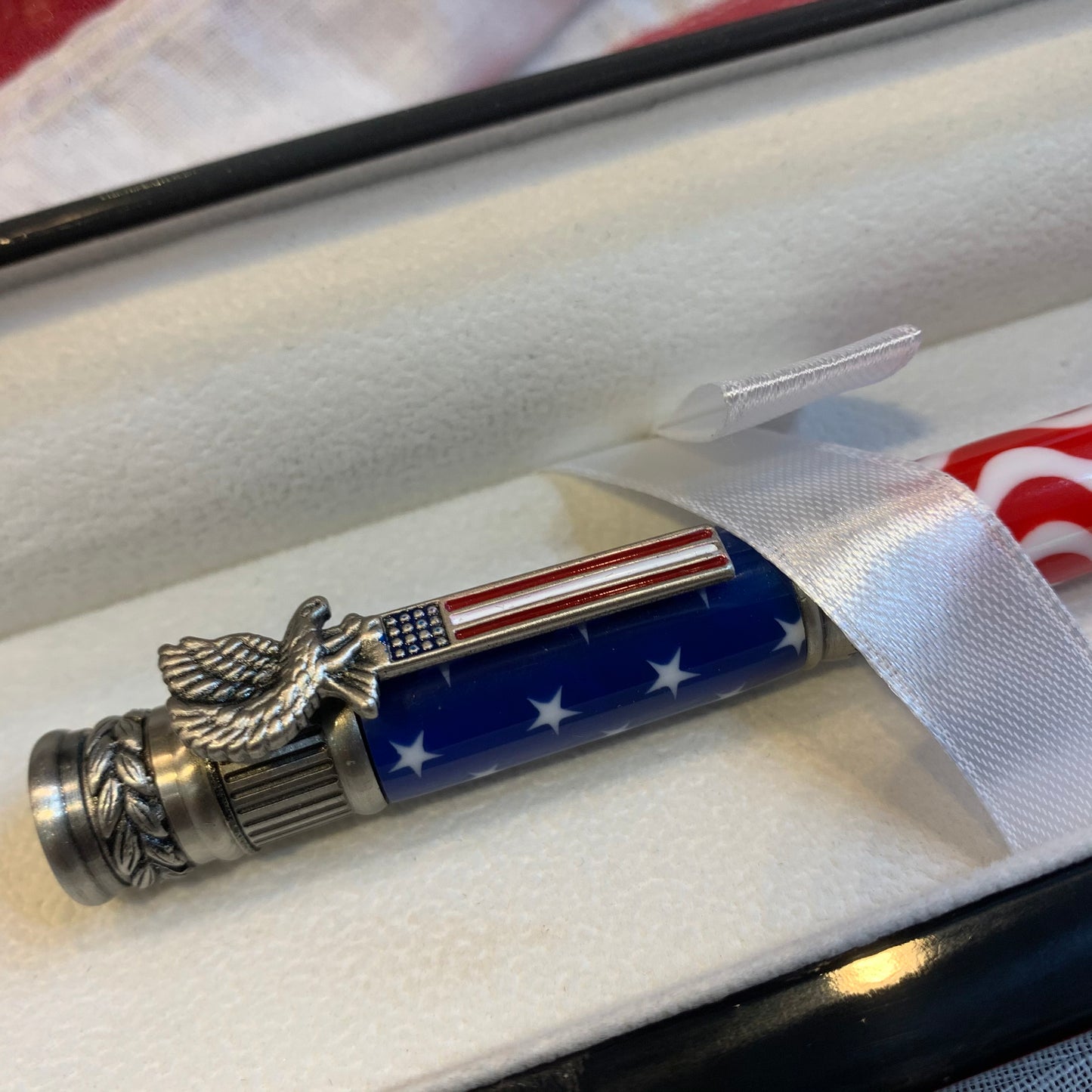 Bespoke Luxury Pens | Patriotic American Flag Ball Point Pen | THE AMERICAN FLAG BALL POINT PEN