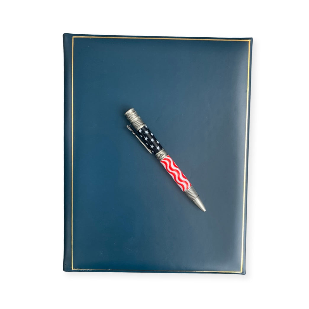 Bespoke Luxury Pens | Patriotic American Flag Ball Point Pen | THE AMERICAN FLAG BALL POINT PEN