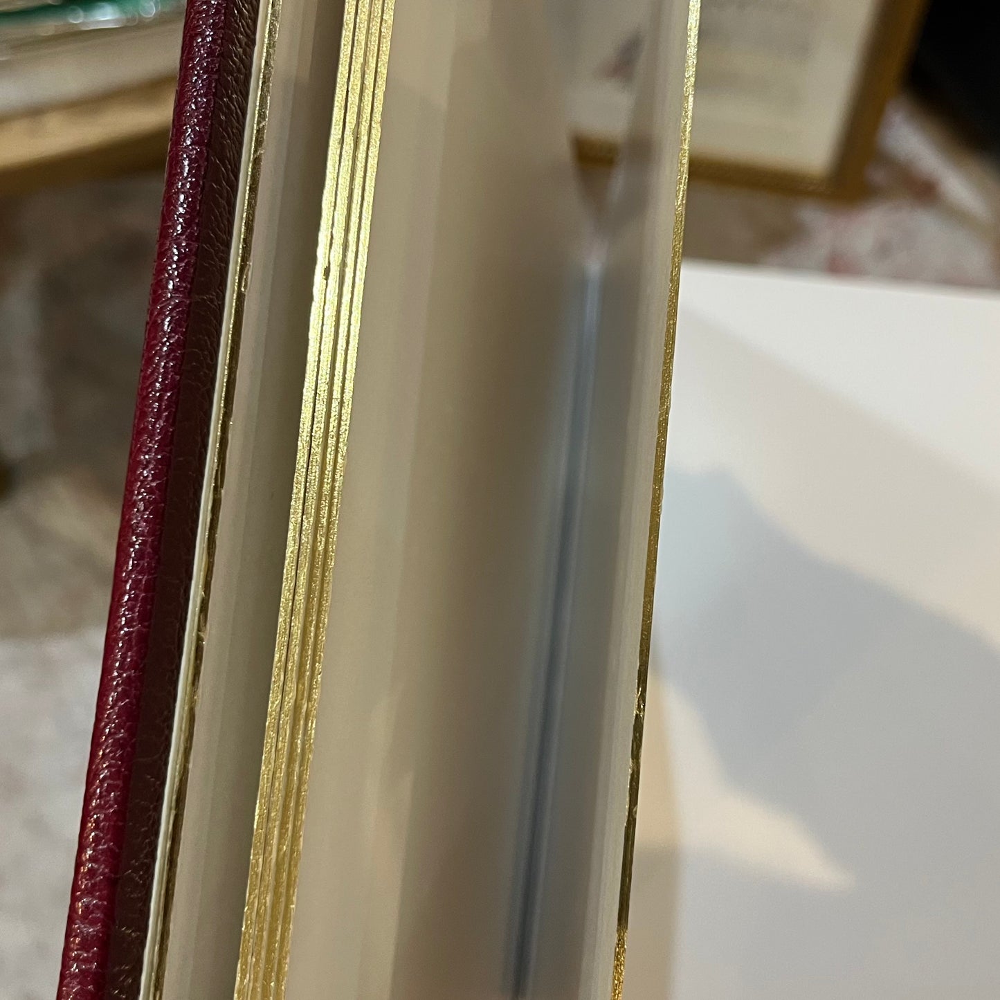 Leatherbound Photo Album | Embossed Calf Leather | Thick Pages | 10" x 12" | Horizontal | No.PA3A