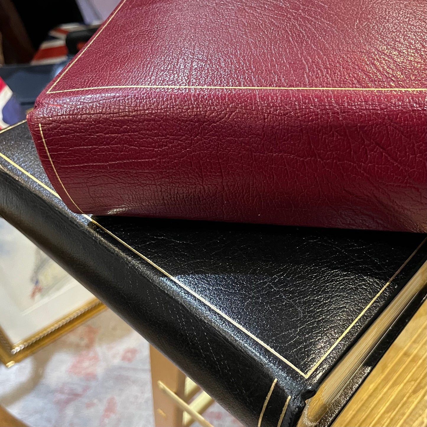 Leatherbound Photo Album | Embossed Calf Leather | Thick Pages | 10" x 12" | Horizontal | No.PA3A