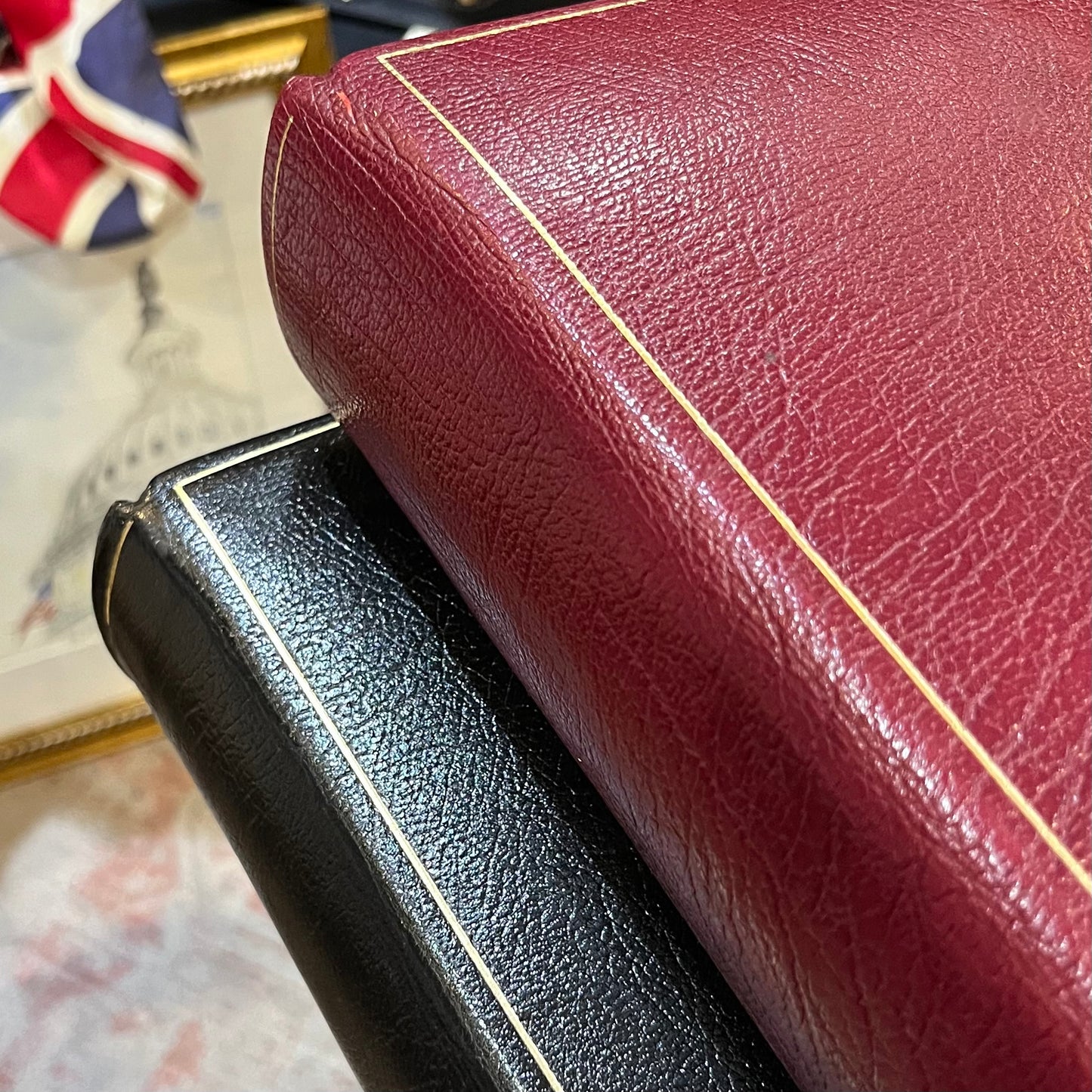 Leatherbound Photo Album | Embossed Calf Leather | Thick Pages | 10" x 12" | Horizontal | No.PA3A