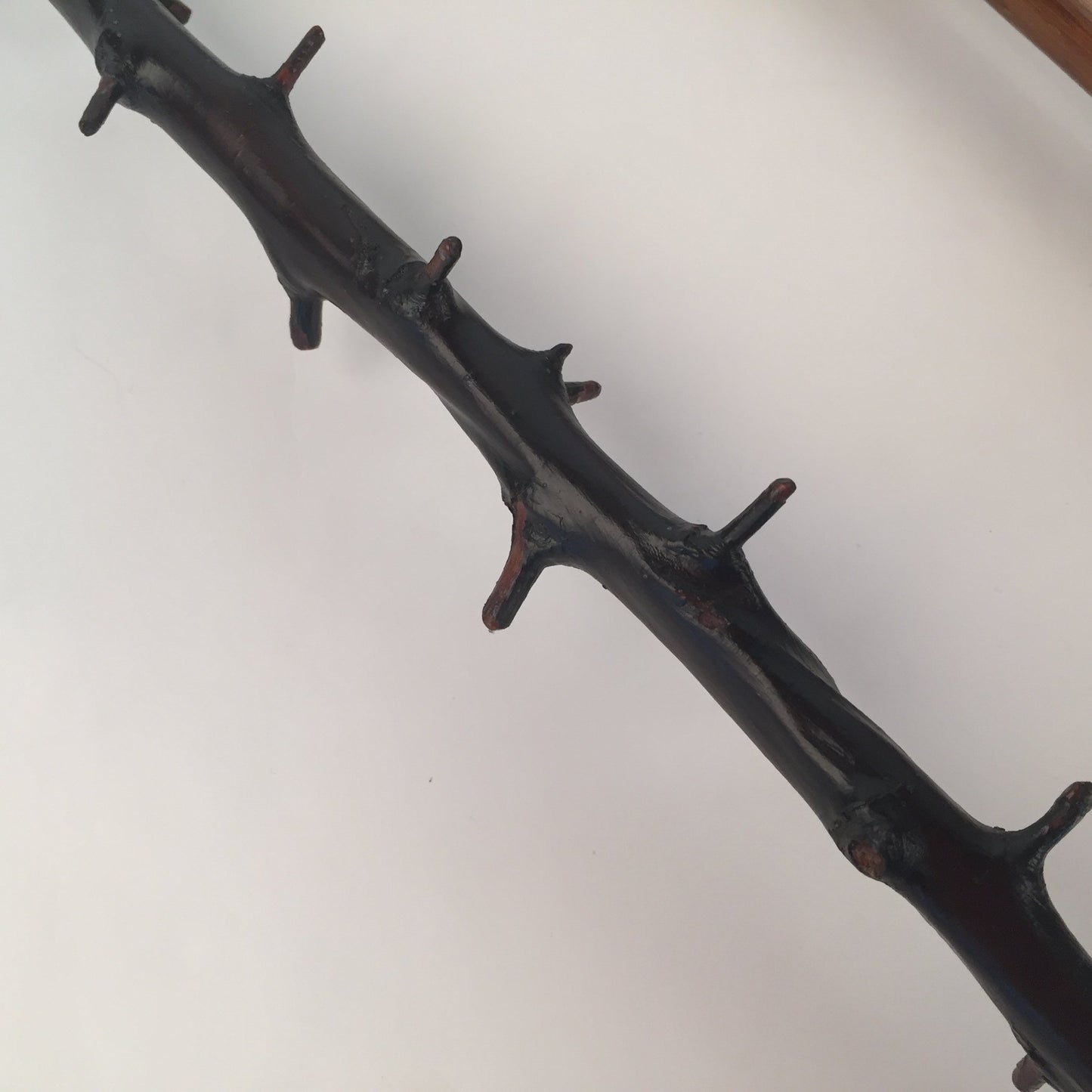 Vintage Blackthorn Wood Dress Stick-Dress Stick-Sterling-and-Burke