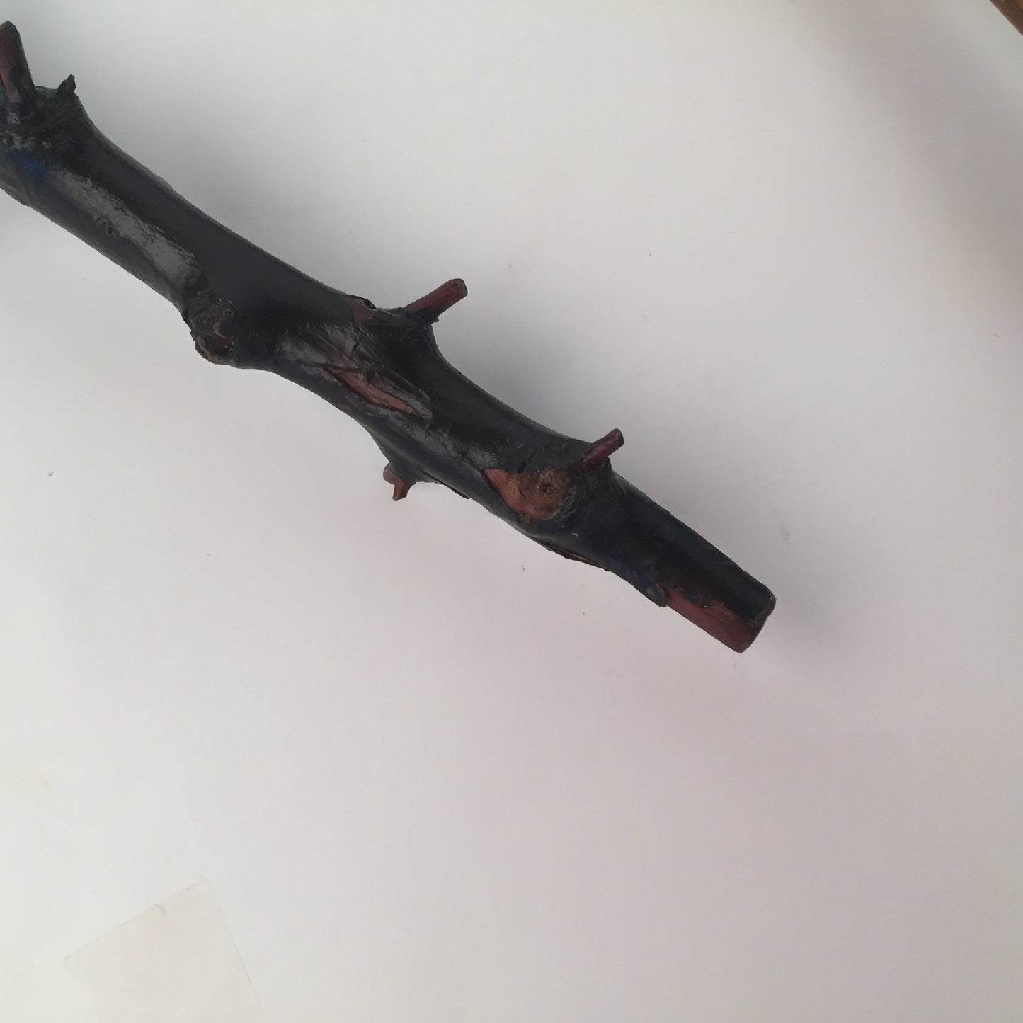 Vintage Blackthorn Wood Dress Stick-Dress Stick-Sterling-and-Burke