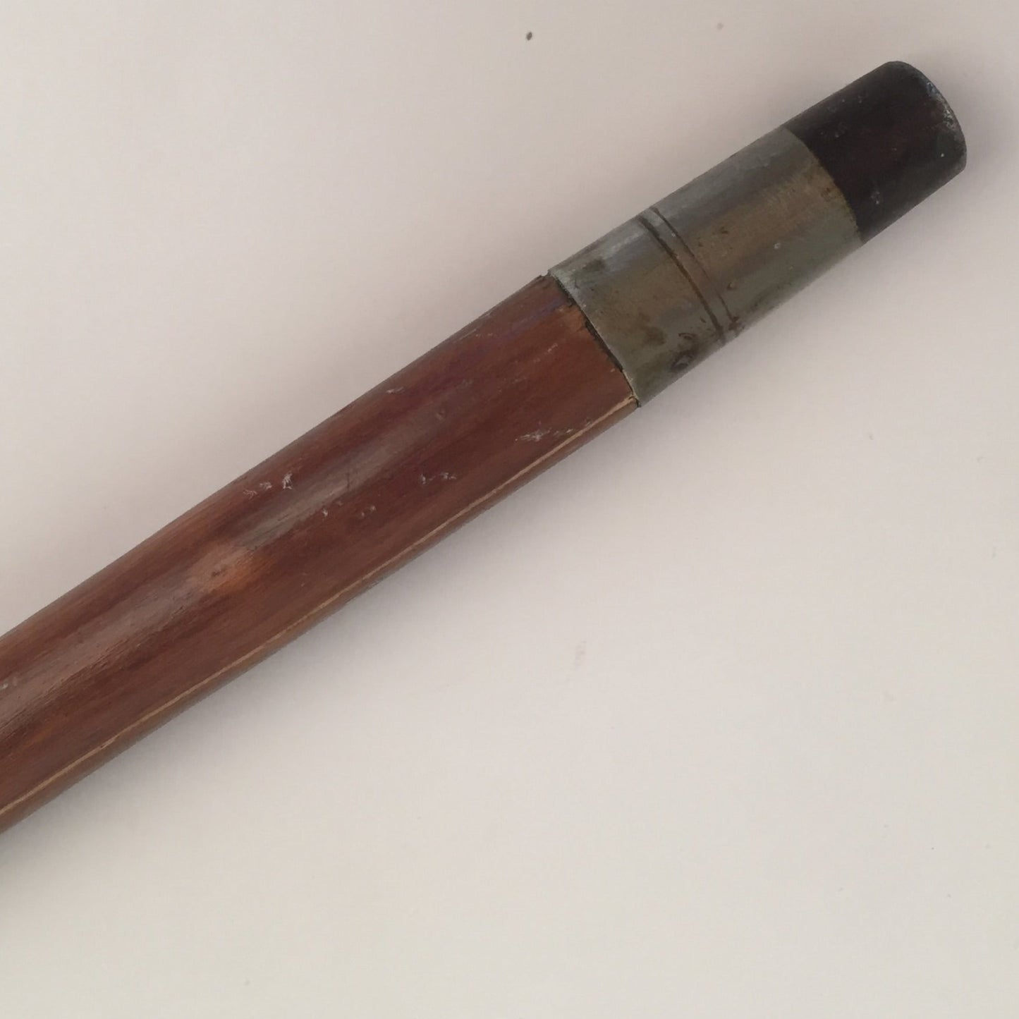Vintage Chestnut Walking Stick-Walking Stick-Sterling-and-Burke