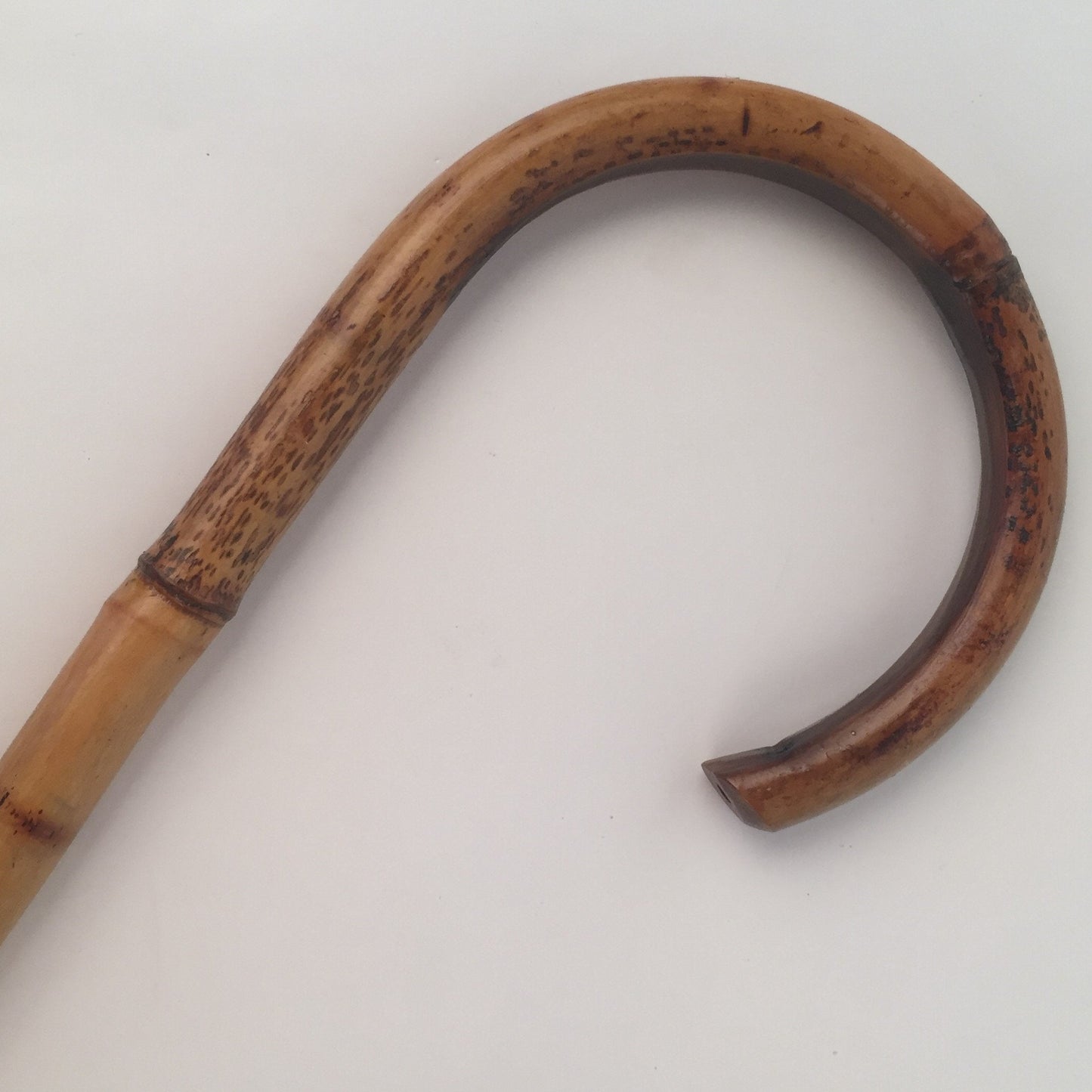 Vintage Chestnut Crook Dress Stick-Dress Stick-Sterling-and-Burke