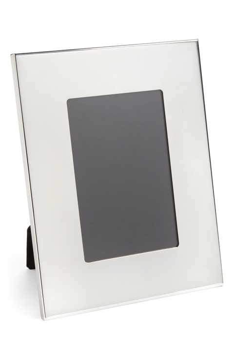 Pewter Frame | 5 by 7 inches | Picture Frame | Wide Border | Made in America-Picture Frame-Sterling-and-Burke