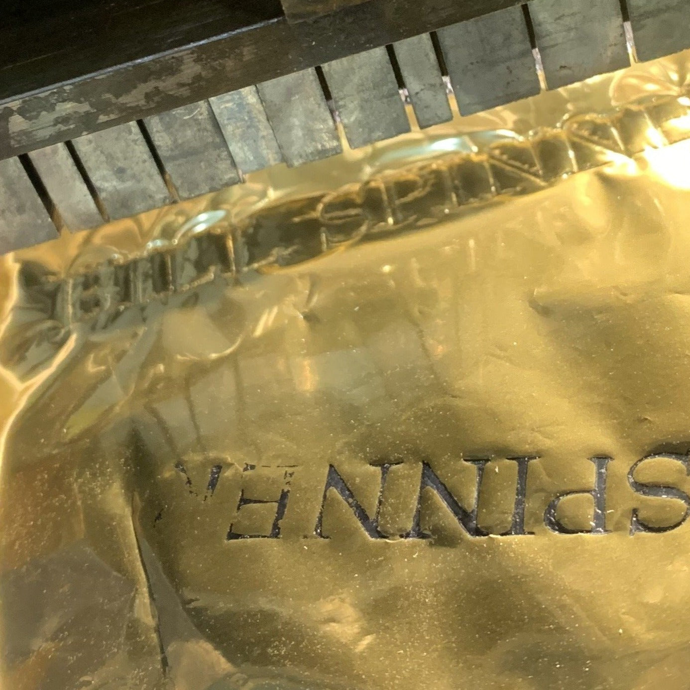 16 Years of Service Book for The Pierre | 10 by 8 inches | 4 Lines of Gold Text on Embossed Calf | Blank Pages | Charing Cross