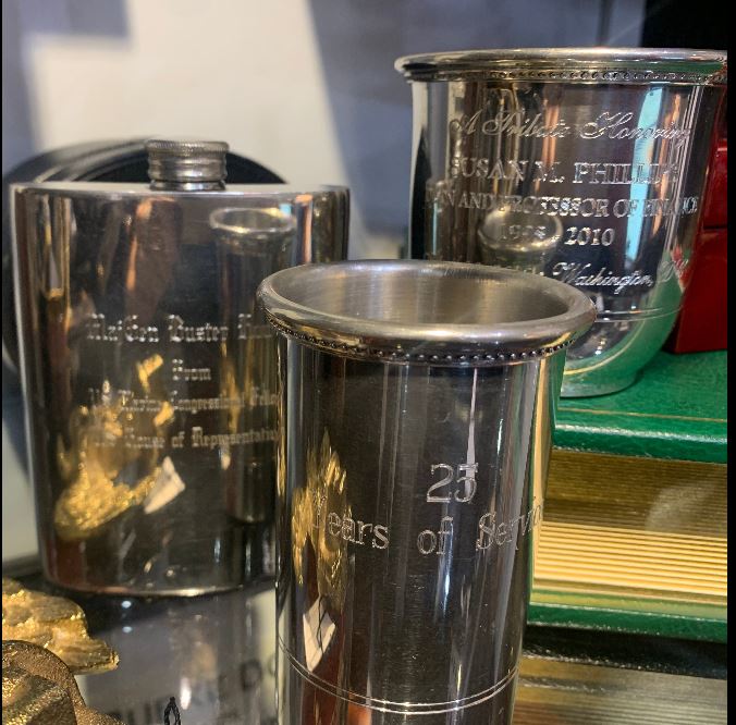 Potomac Boat Club | Classic Loving Cup Award | Pewter | Large | Engraved | Handmade in USA