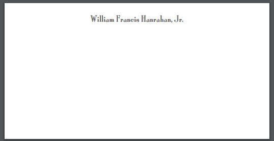 Bespoke Stationery | Monarch Correspondence Cards Only | Text in One Location | Hand Engraved | Sterling and Burke Ltd-Custom Stationery-Sterling-and-Burke