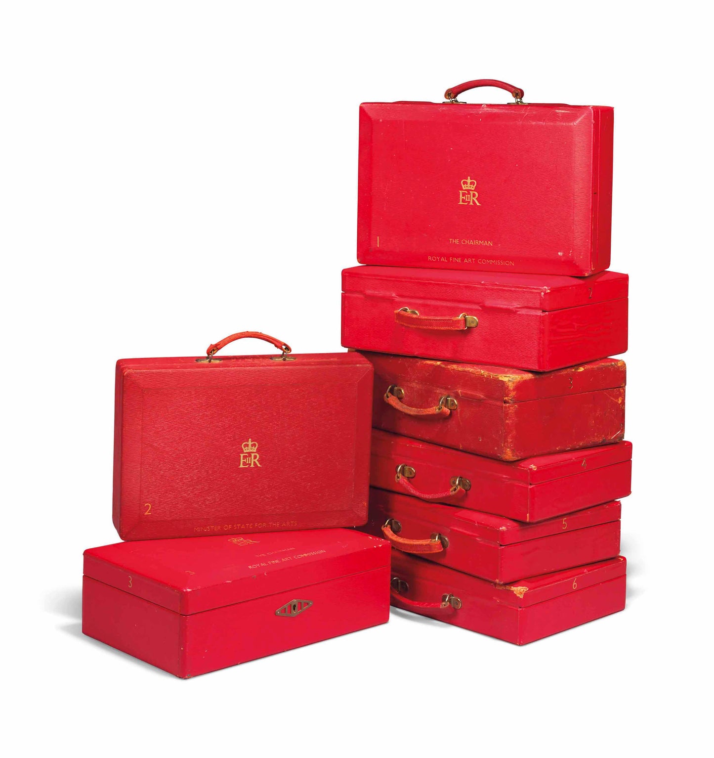 Despatch Red Leather Box | Custom British Dispatch Box | Bespoke Production | Made in England