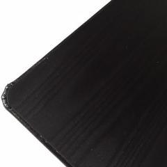 Ring Binder | Black Leather | Gold Tooling | Funeral Guest Book | Calf Leather Condolence Book | Funeral Registry | Sympathy Book | Made in England | Charing Cross-Guest Book-Sterling-and-Burke