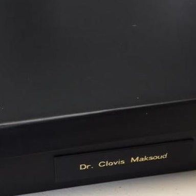 Ring Binder | Black Leather | Gold Tooling | Funeral Guest Book | Calf Leather Condolence Book | Funeral Registry | Sympathy Book | Made in England | Charing Cross-Guest Book-Sterling-and-Burke