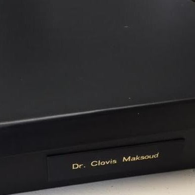 Ring Binder | Black Leather | Gold Tooling | Funeral Guest Book | Calf Leather Condolence Book | Funeral Registry | Sympathy Book | Made in England | Charing Cross-Guest Book-Sterling-and-Burke