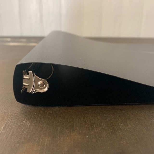 Ring Binder | 1/2 inch Rings | Custom Ring Binder with Small Rings | Letter Size | 8 1/2 by 11 | Charing Cross Ltd