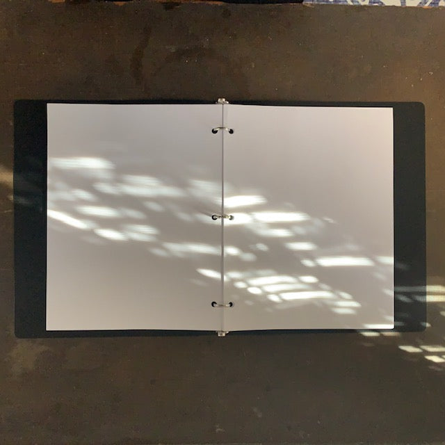 Ring Binder | 1/2 inch Rings | Custom Ring Binder with Small Rings | Letter Size | 8 1/2 by 11 | Charing Cross Ltd