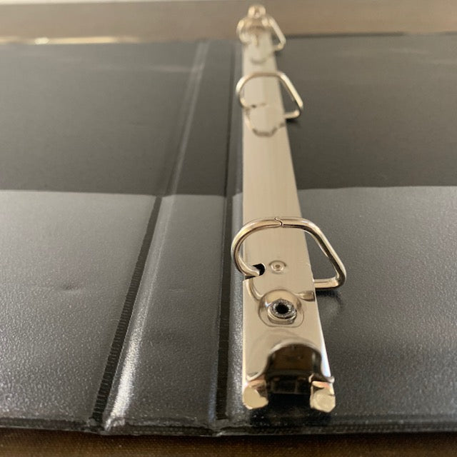 Ring Binder | 1/2 inch Rings | Custom Ring Binder with Small Rings | Letter Size | 8 1/2 by 11 | Charing Cross Ltd