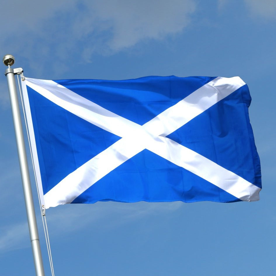 Scotland Flags | The Lion Rampant / The Royal Standard of Scotland / The Coat of Arms | Premium Quality Scottish Flags made in America-Flag-Sterling-and-Burke
