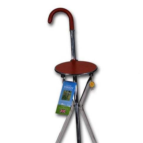 Seat Stick | Tripod Seat Stick / Walking Stick | Tripod Chair Stick | Seat Stick | Made in England-Seat Stick-Sterling-and-Burke