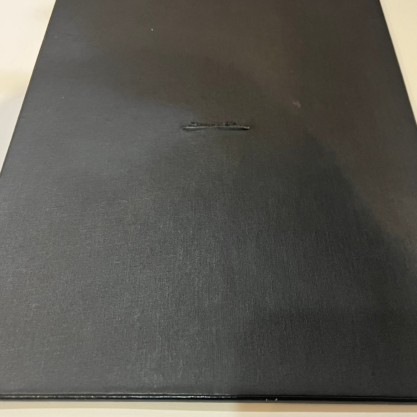 Leather Table Planner | Embassy Size | Place Arranger with Gold Tooling | 9 by 18" | Custom Production | Made in USA