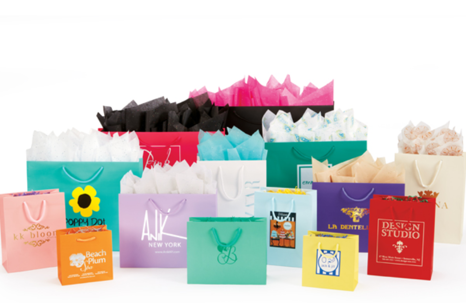 Quick Ship Bahrain Embassy Gift Bag | Blank Bags | Quantity: 100 | Studio Burke DC