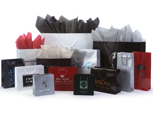 Bespoke Proof | Bahrain Embassy Gift Bag | Gold Seal and Text on Two Locations - Front and Back | Hot Stamp