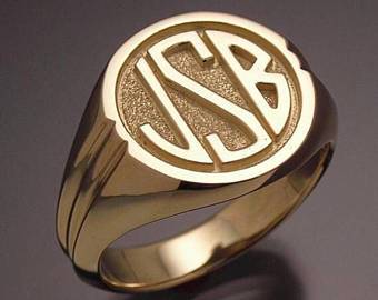 Signet Rings | Custom Family Crest Ring | Antique Production | Premium Quality | Hand Engraving | Sterling and Burke | Washington DC-Signet Ring-Sterling-and-Burke