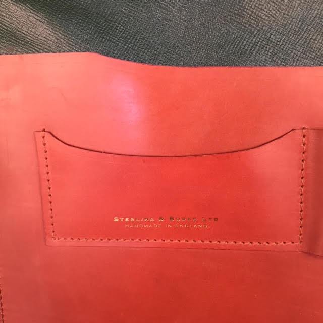 Zip Around Document Case, BESPOKE | Zipper Under Arm Briefcase | Retractable Handles | English Bridle Leather | Sterling and Burke-Document Case-Sterling-and-Burke