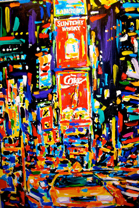 Stango Gallery: The City at Night | My Name in Lights | Gallery at Studio Burke, Washington, DC