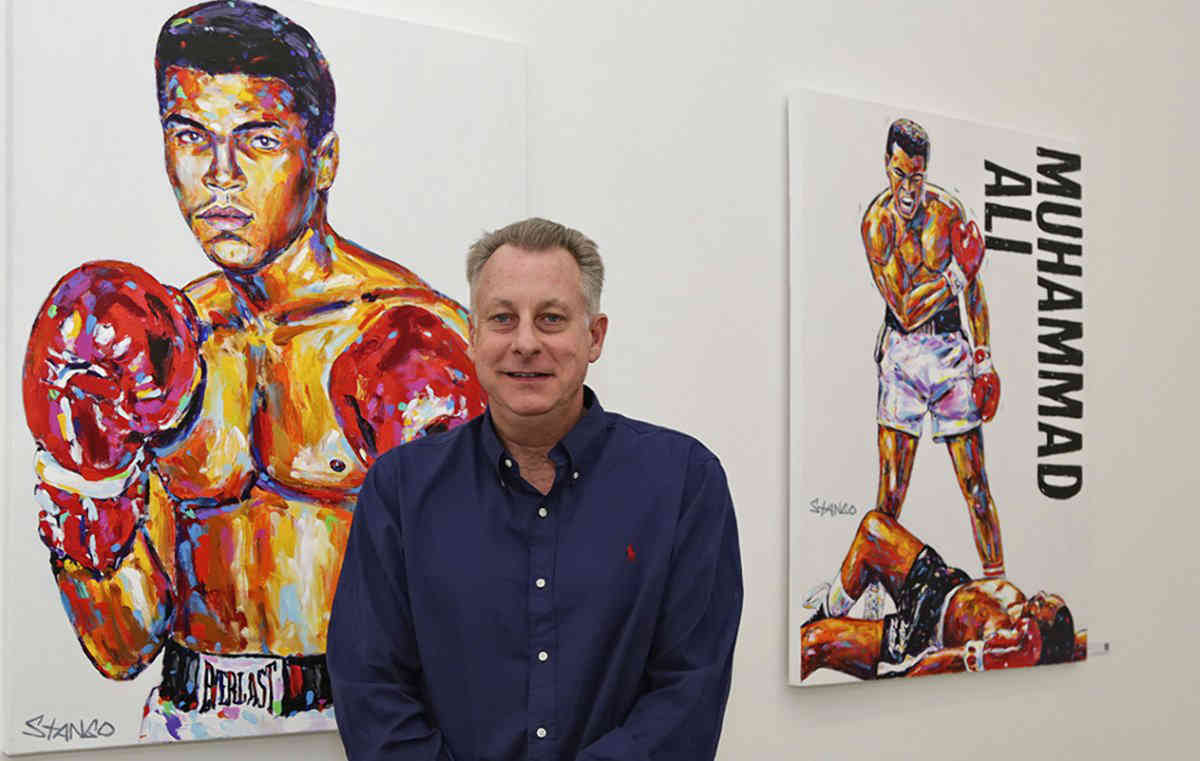 Stango Gallery: Art of The Man No.2c | Mohamed Ali | Gallery at Studio Burke, Washington, DC