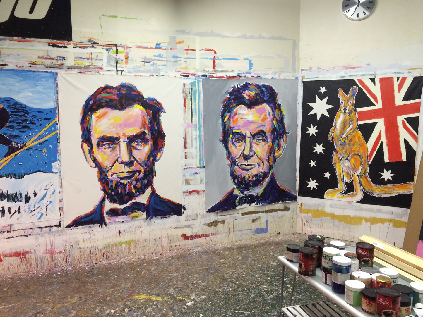 Stango Gallery: My Country Flag: Australia | Australia and the Kangaroo | Gallery at Studio Burke, Washington, DC