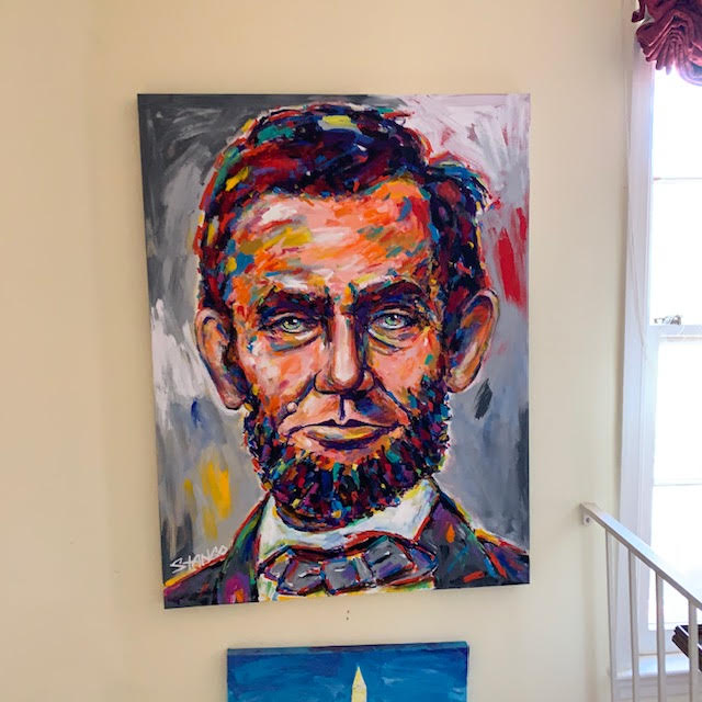 Stango Patriotic Gallery | American President Abraham Lincoln II | USA Patriotic Artist | Washington, DC