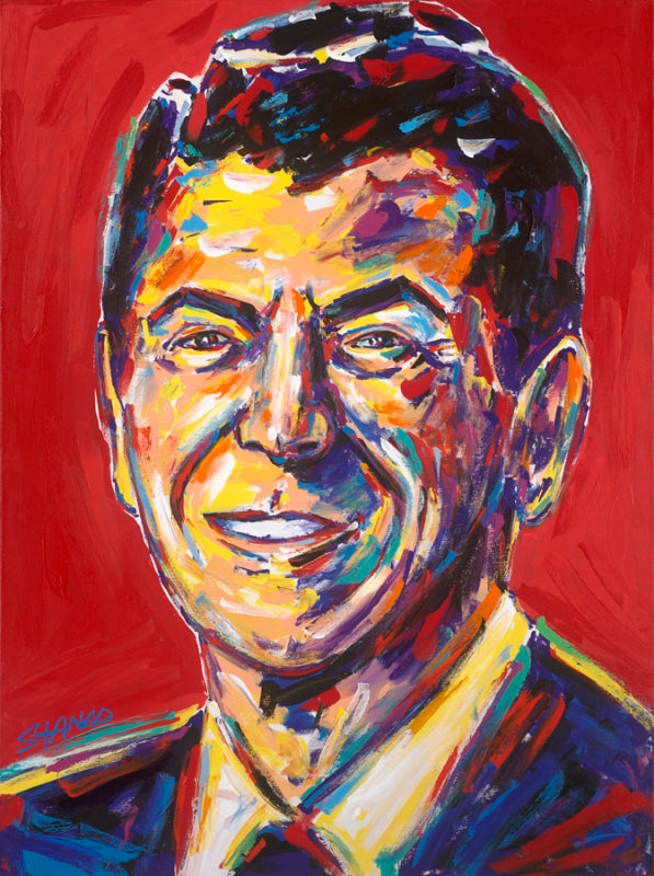 Stango Patriotic Gallery | American President: Ronald Reagan | Red Reagan | Gallery at Studio Burke, Washington, DC