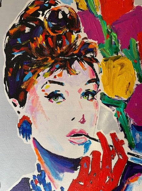 Painting by John Stango | American Icon Audrey II | USA Patriotic Artist | Washington, DC |
