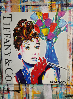 Painting by John Stango | American Icon Audrey II | USA Patriotic Artist | Washington, DC |