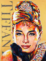 Stango Gallery: An American Icon: Audrey Hepburn | Gold Audrey Hepburn and Tiffany and Co. | Gallery at Studio Burke, Washington, DC