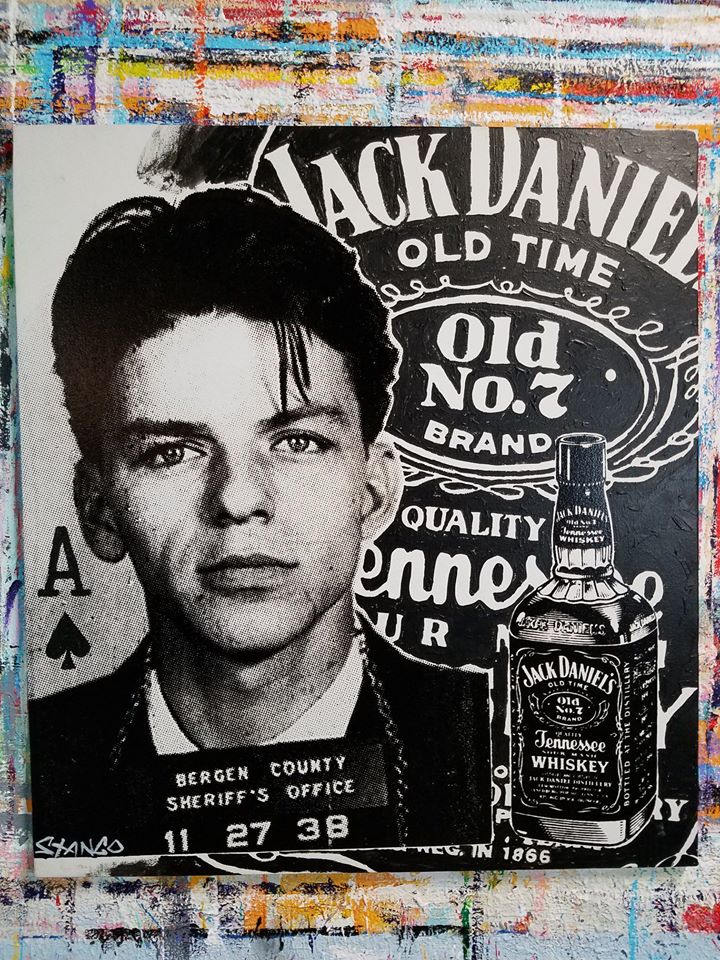 Stango Gallery: Iconic Frank | Frank Sinatra with Hat Pop Art | Gallery at Studio Burke, Washington, DC