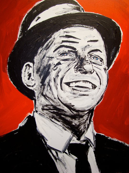 Stango Gallery: Iconic Frank | Frank Sinatra with Hat Pop Art | Gallery at Studio Burke, Washington, DC