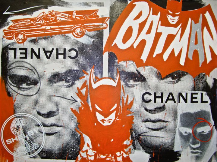 Painting by John Stango | Stango Gallery: Art of the Man: Batman, Elvis, Chanel | USA Patriotic Artist | Washington, DC |
