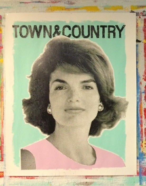 Stango Gallery: Kennedy | Mrs. Kennedy and Town and Country | USA Patriotic Artist | Washington, DC |