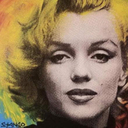 Painting by John Stango | American Icon Marilyn Monroe | USA Patriotic Artist | Washington, DC |