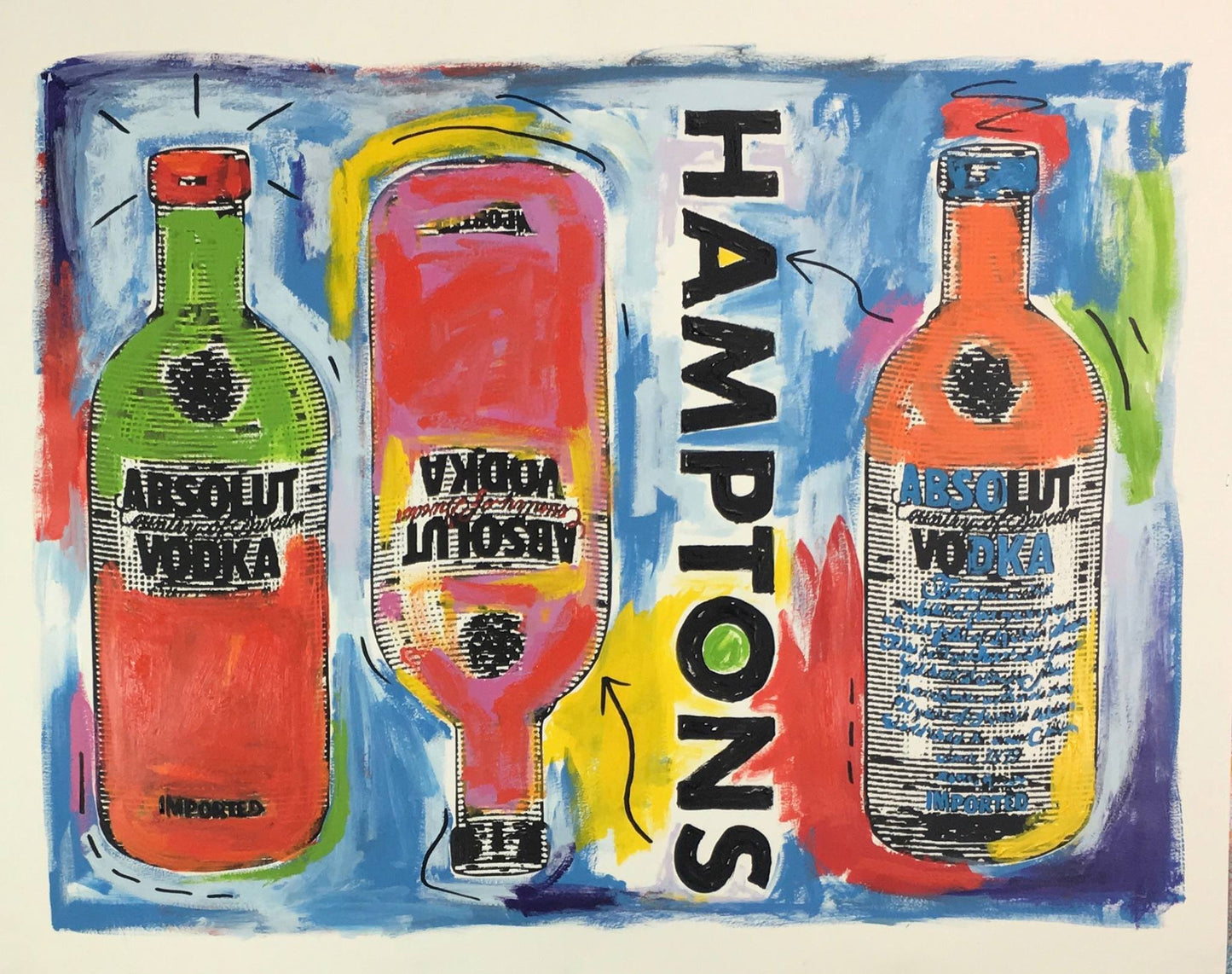 Stango Gallery: Absolut Vodka | Multi Color Hamptons Absolutely Absolut | Gallery at Studio Burke, Washington, DC